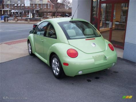 2002 Cyber Green Metallic Volkswagen New Beetle Gls Coupe 4777822