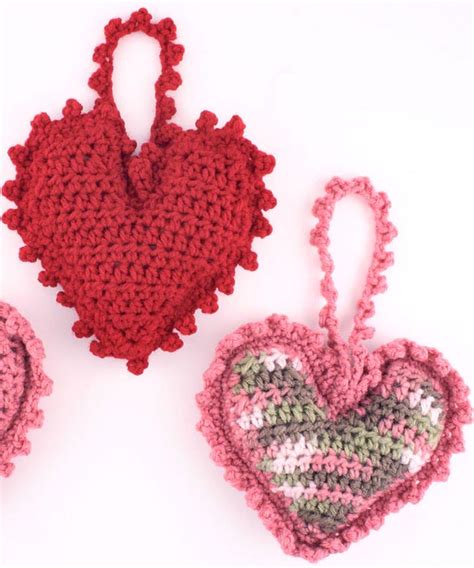 Free Sweet Heart Sachet Crochet Pattern From
