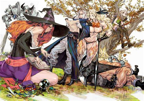 Dragons Crown Official Artworks Announced For English Release On