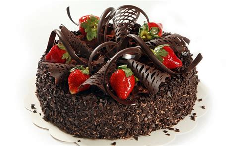 Strawberry Chocolate Cake Wallpaper 12523 Baltana
