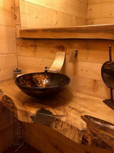 Solid wood oak fjl bathroom vanity countertop. Pin by Joan Sherwood on Around the House in 2020 (With ...