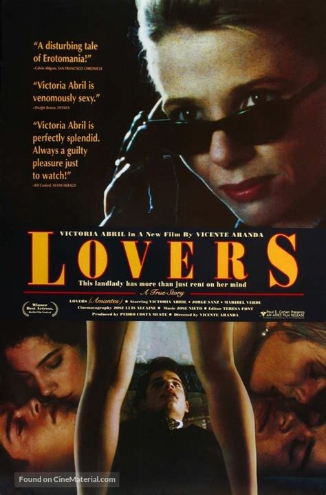 Amantes 1991 Movie Poster