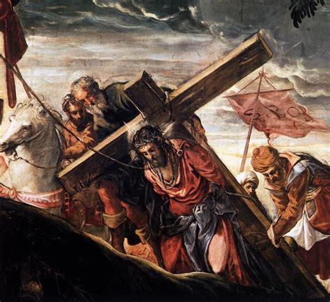 Jesus Carrying The Cross Jesus Carries His Cross Catholic Prayers