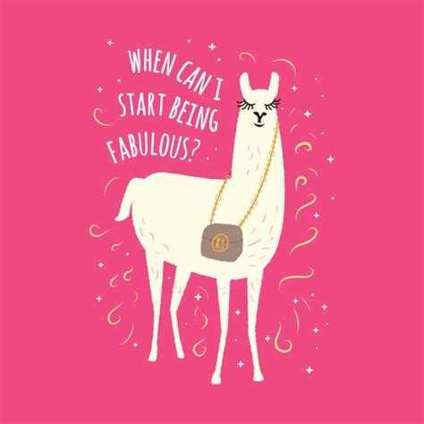 Fabulous Llama Graphic Llama T Shirt Teepublic