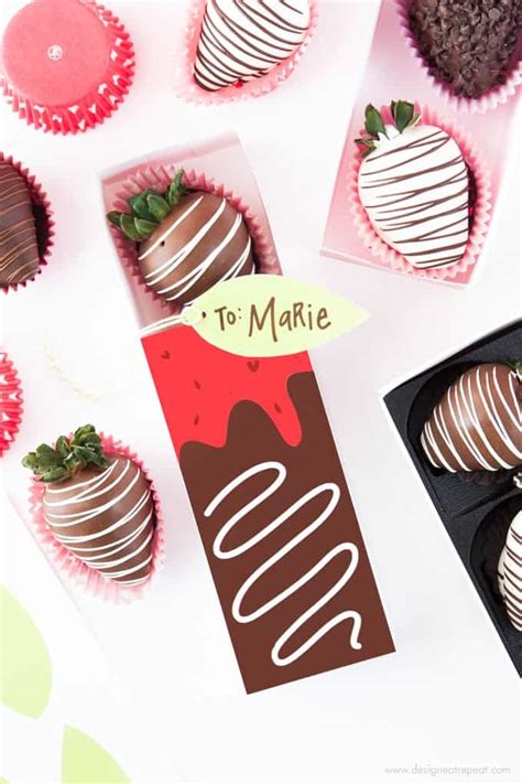 Chocolate Covered Strawberry Valentine's Day Gift Boxes