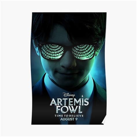 Artemis Fowl Poster For Sale By Isaiahshuntley3 Redbubble