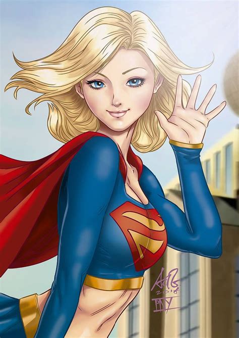 Supergirl By Artgerm By Https Deviantart Com Tony On