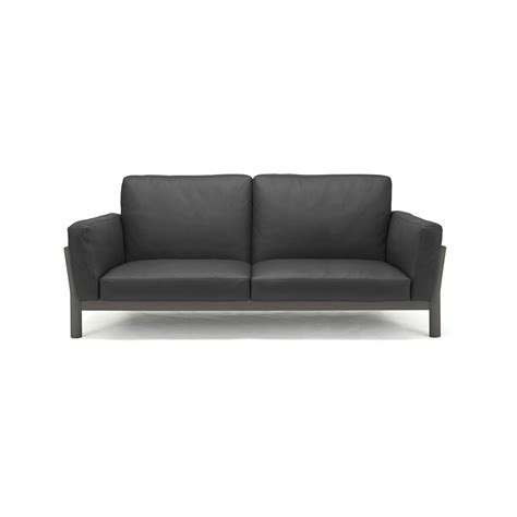 Castor Sofa 3 Seater Leather ‒ Karimoku New Standard Kns