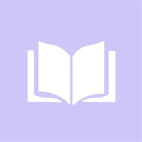 Ios 14 App Launcher Icon Lilac Books Libros In 2021 Ios App Icon