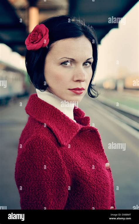 Portrait Of A Mid Adult Woman Hi Res Stock Photography And Images Alamy