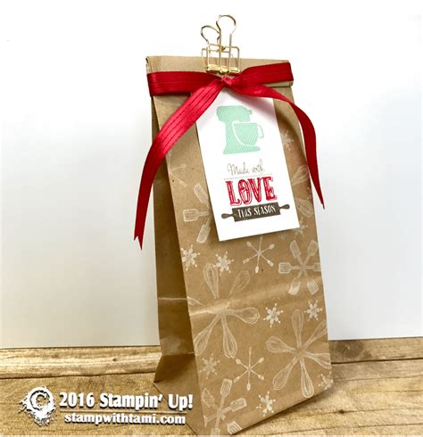Treat Bag Yummy Little Christmas Treat Package Stampin Up