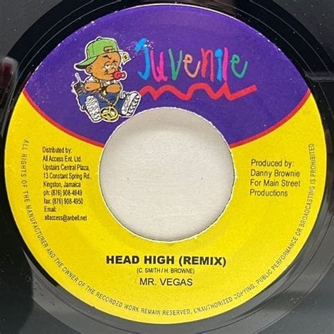 Mr Vegas Head High Remix Juvenile Waxpend Records