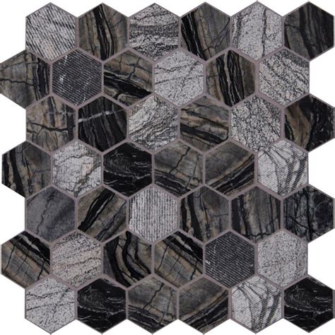 Check spelling or type a new query. MS International Henley Hexagon 12 in. x 12 in. x 10 mm ...
