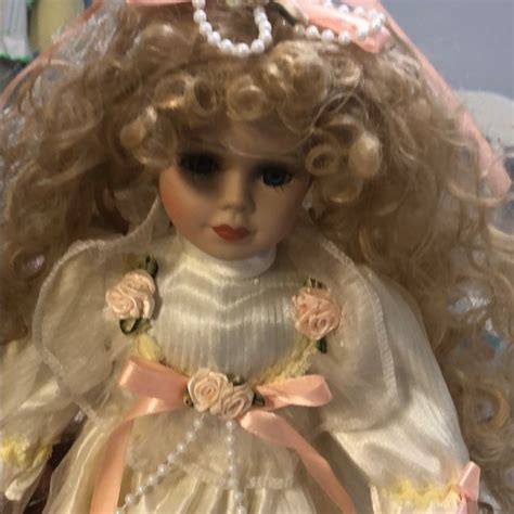 Dk Other Beautiful Porcelain Doll Long Blonde Hair Poshmark