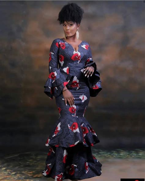Latest Ankara Long Gown Styles Flare Dresses For African 2019 Atelier Yuwaciaojp