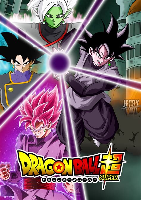 Gran poster con todos los personajes actuales de dragon ball super 2016. Black Goku Poster - Dragon Ball Super by UrielALV on DeviantArt