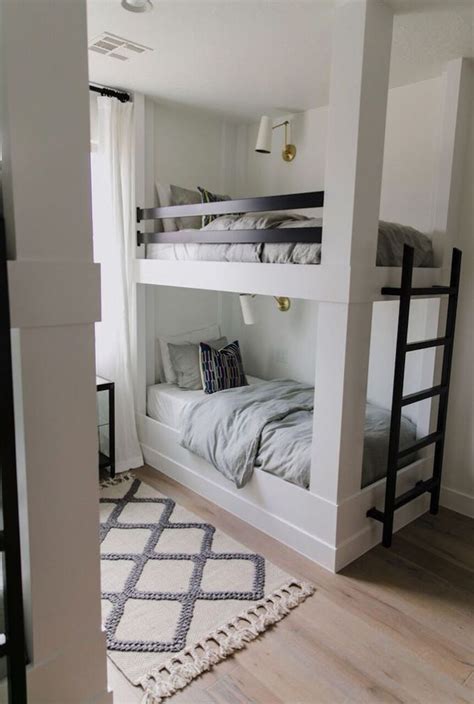 38 Unique Boys Bunk Bed Room Design Ideas To Try Asap In 2020 Bunk