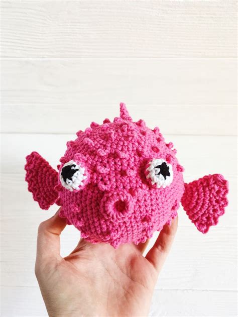 Amigurumi puffer fish Crochetings Shop | Crochet sea creatures, Crochet