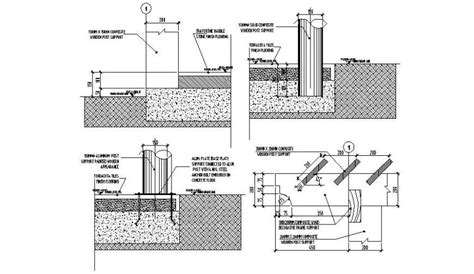 Concrete Floor Construction Cad Drawing Details Dwg File Cadbull