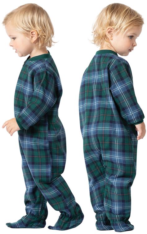 Heritage Plaid Infant Onesie Pajamas In Infant And Baby Onesies And Pajamas