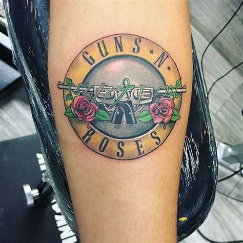 Guns N Roses Done At Inkaholik Birdroad Miami Artist Adrian Rodriguez