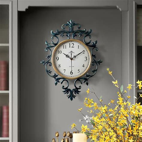 Retro Vintage European Style Living Room Large Decorative Wall Clocks
