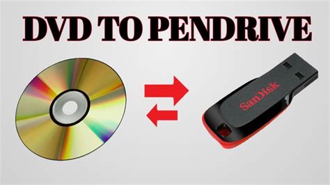 How To Copy Cddvd To Pendrive Youtube