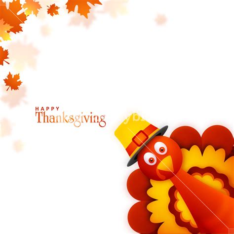 Cute Thanksgiving Turkey Desktop Wallpaper