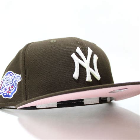 New York Yankees 1998 World Series 59fifty New Era Fitted Hat Brown P