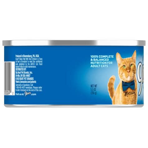9lives® Chicken And Tuna Dinner Wet Cat Food 55 Oz Foods Co