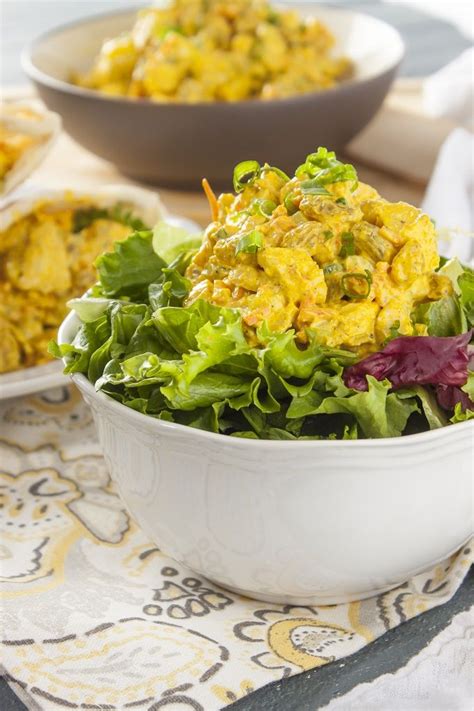 Trader Joes Copycat Curried Chicken Deli Salad Healthified Aka Really