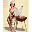 Barbecue Pin Up Girl Photograph By Gil Elvgren