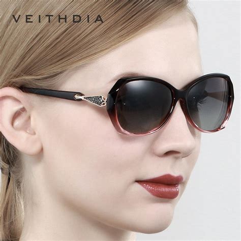 Buy Veithdia Womens Sun Glasses Polarized Gradient Lens Luxury Ladies Designer Sunglasses