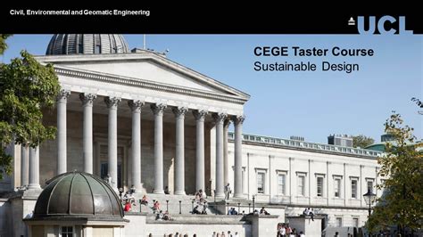 Cege Taster Course Sustainable Design