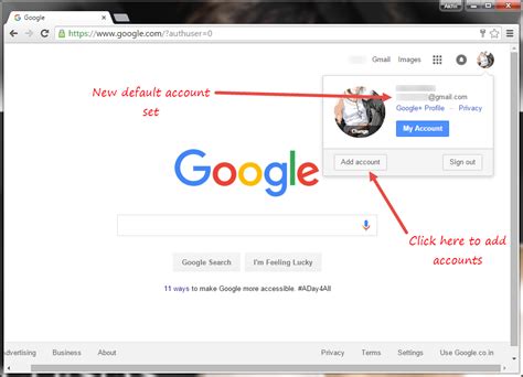 Using multiple google accounts in a single google chrome browser is a very useful feature. Change Default Google Account in Multiple Sign In