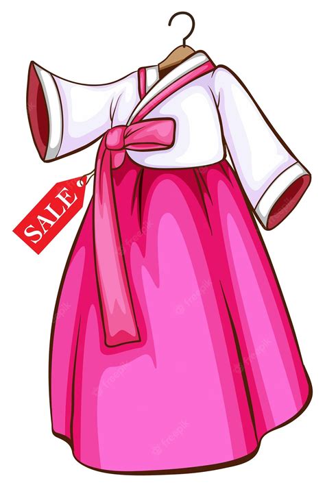 Korean Traditional Dress Sketch