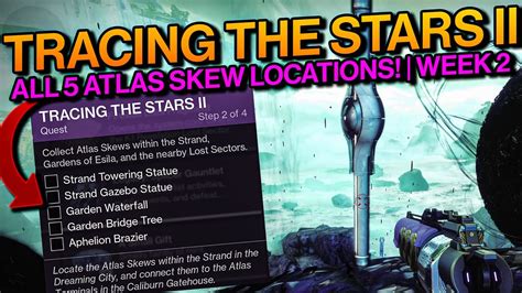 Destiny 2 All 5 Atlas Skews Locations For Tracing The Stars 2 Guide