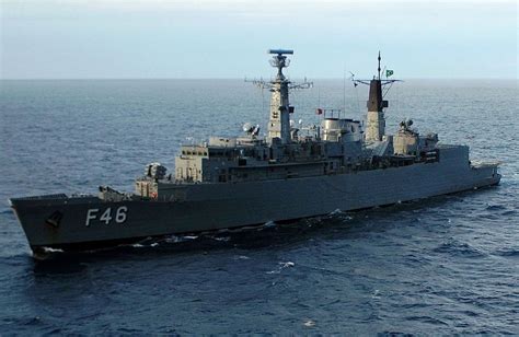 Brazilian Frigate Greenhalgh F 46 Former Hms Broadsword Of Falklands