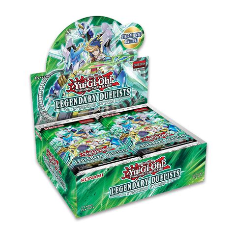 Yu Gi Oh Trading Card Game Legendary Duelists Synchro Storm Display