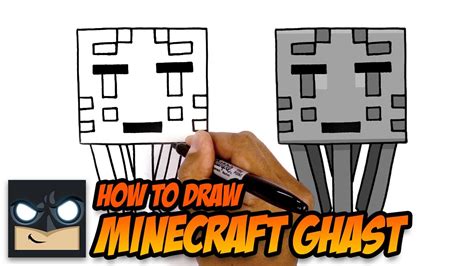 Minecraft How To Draw A Ghast
