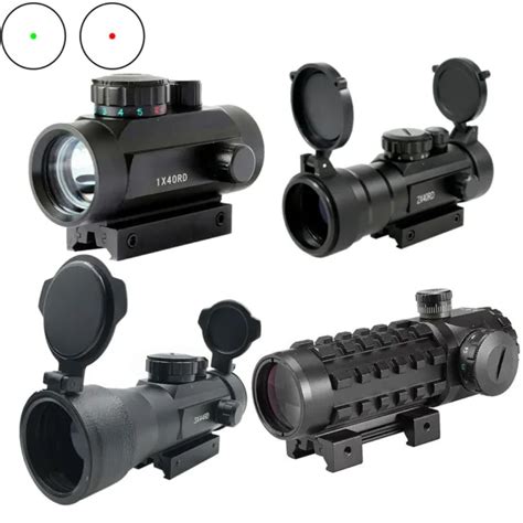 Tactical Redgreen Dot Sight Scope Optics Riflecope Hunting Rifle 11