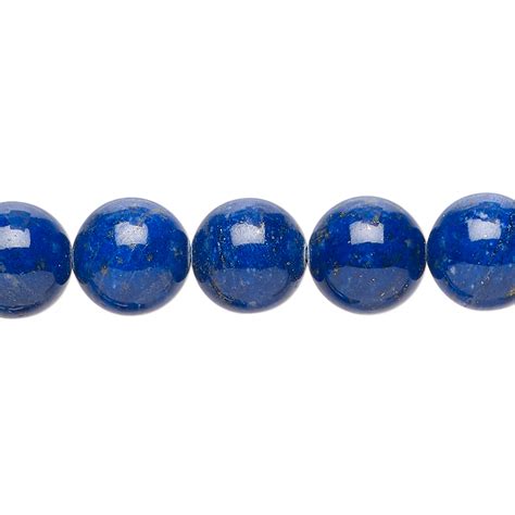 Bead Lapis Lazuli Natural 10mm Round A Grade Mohs Hardness 5 To