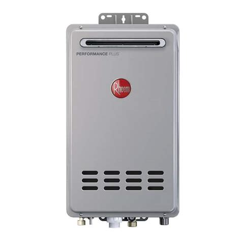 Rheem Performance Plus Gpm Natural Gas Outdoor Tankless Water