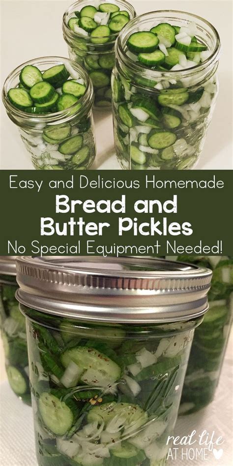 Delicious Bread And Butter Pickle Recipe Quick And Easy