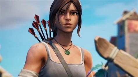 Lara Croft Está Disponível Em Fortnite Lara Croft Pt Fansite De