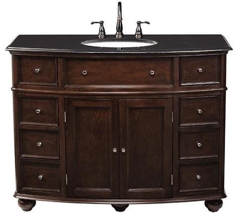 Will this bathroom vanity be replacing one in a busy family bathroom? Hampton Bay Curved Bath Vanity - Traditional - Bathroom ...