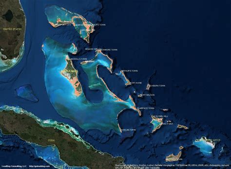 Nasa Visible Earth Florida Bahamas And Cuba 91f