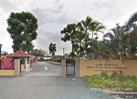 Taman bukit kubu, 02000 kuala perlis, perlis, malaizija. Klinik Kesihatan @ Kuala Pilah - Negeri Sembilan