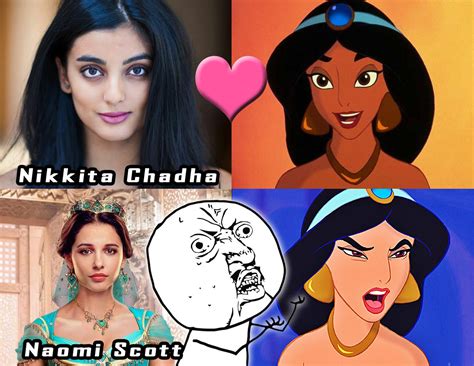 Jasmine Vs Jasmine Aladdin Live Action By Zellphie On Deviantart