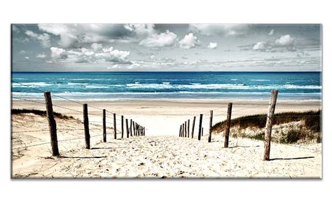 Frames now makes picture framing easy. Buy Beach Panorama | Canvas Wall Art Print Online ...